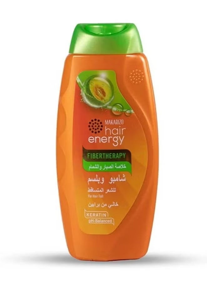 Fibertherapy Conditioning Shampoo With Aloe & Melon Extract For Hair Fall 330ml
