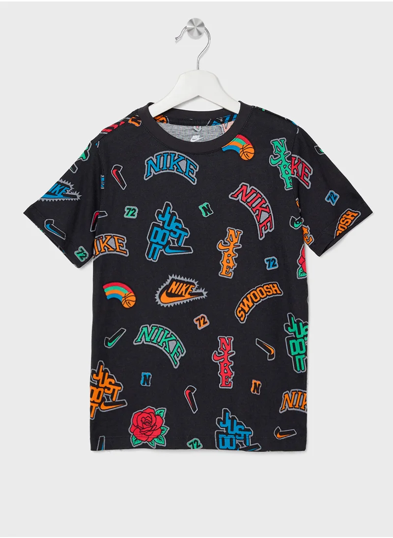 Nike Youth Nsw Create 2.2 Aop T-Shirt