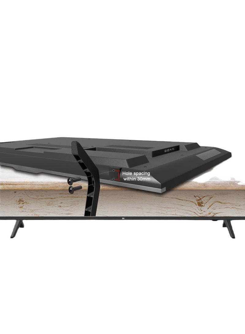 Desktop universal TV Base Black Stand(Only applicable to TVs with mounting holes at the back of the TV)  - Image 5