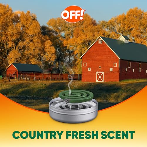 OFF! Backyard Mosquito Repellent Coil, Perfect for Outdoor Patios, Country Fresh Scent, 1 Count - Image 5