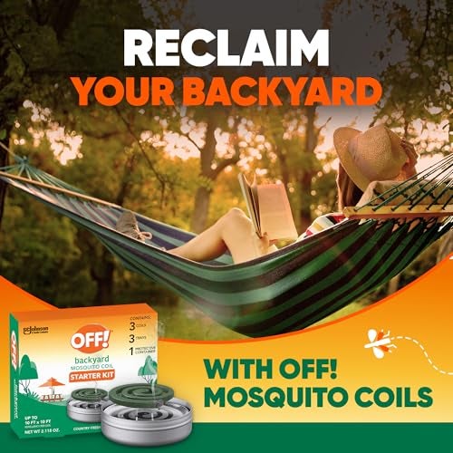 OFF! Backyard Mosquito Repellent Coil, Perfect for Outdoor Patios, Country Fresh Scent, 1 Count - Image 2
