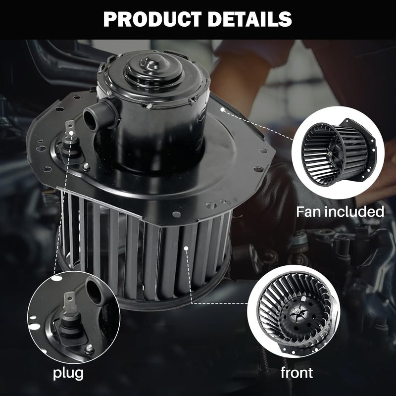 Aspligo 700103 AC Heater Blower Motor Fan for GMC and Chevy Models - Image 3