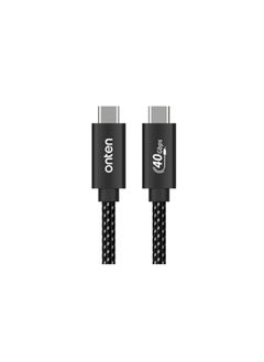 أونتن كابل شحن بيانات USB4 وThunderbolt 4 شحن عالي السرعة 100 وات 5 أمبير 20 فولت 40 جيجابت في الثانية  - Image 4