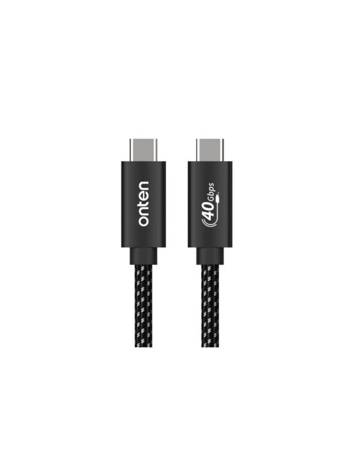 أونتن كابل شحن بيانات USB4 وThunderbolt 4 شحن عالي السرعة 100 وات 5 أمبير 20 فولت 40 جيجابت في الثانية - Image 4