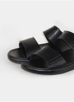 BOTELI High Quality Men Sandals Leather Slippers Breathable and Durable Outdoor Man Black Luxury Slippers  - Image 2