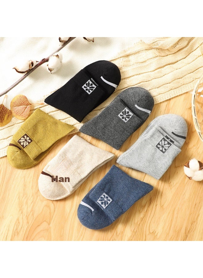 LANG SHA Langsha Kids Boys Cotton Breathable Comfortable Long Socks Spring Autumn Cartoon Casual Mid-calf Socks For Older Children - Image 2