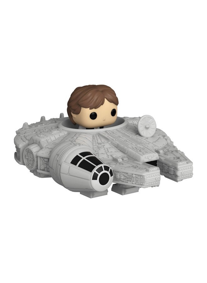 Funko Pop! Bitty Ride: Star Wars - Han Solo with Millenium Falcon - Image 2