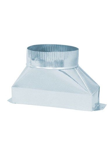 Deflecto DeflectO Jordan 5 in Dia x 10 in L Galvanized Steel Duct 