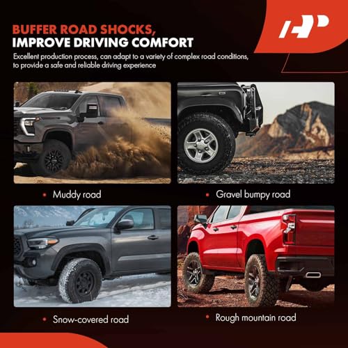 A-Premium Set of 8, Front Upper Control Arm, Sway Bar Link, Lower Ball Joint, Outer Tie Rod End, Compatible with Chevy & GMC & Hummer - 2001-2010 -Silverado Avalanche Suburban Sierra Yukon XL 2500 H2 - Image 5