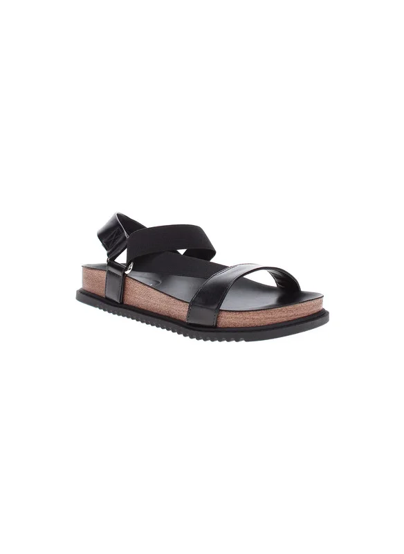 بيرا ريو Beira Rio Ladies Flat Sandals Black | Made In Brazil