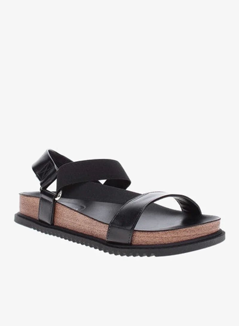 Beira Rio Black Flat Sandals for Women – Stylish Ladies Flat Sandals & Comfortable Flat Slippers for Women | Best Price UAE
