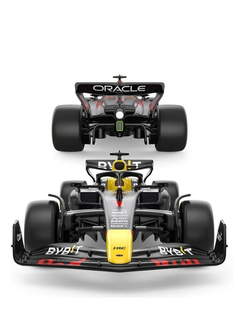 فنفي FUNFY سيارة الفورمولا 1 ريد بول RB18 | مقياس 1:12 | مجموعة سباقات F1 | تحكم عن بعد 2.4GHz | سيارة ABS عالية السرعة للأطفال والكبار - Image 5