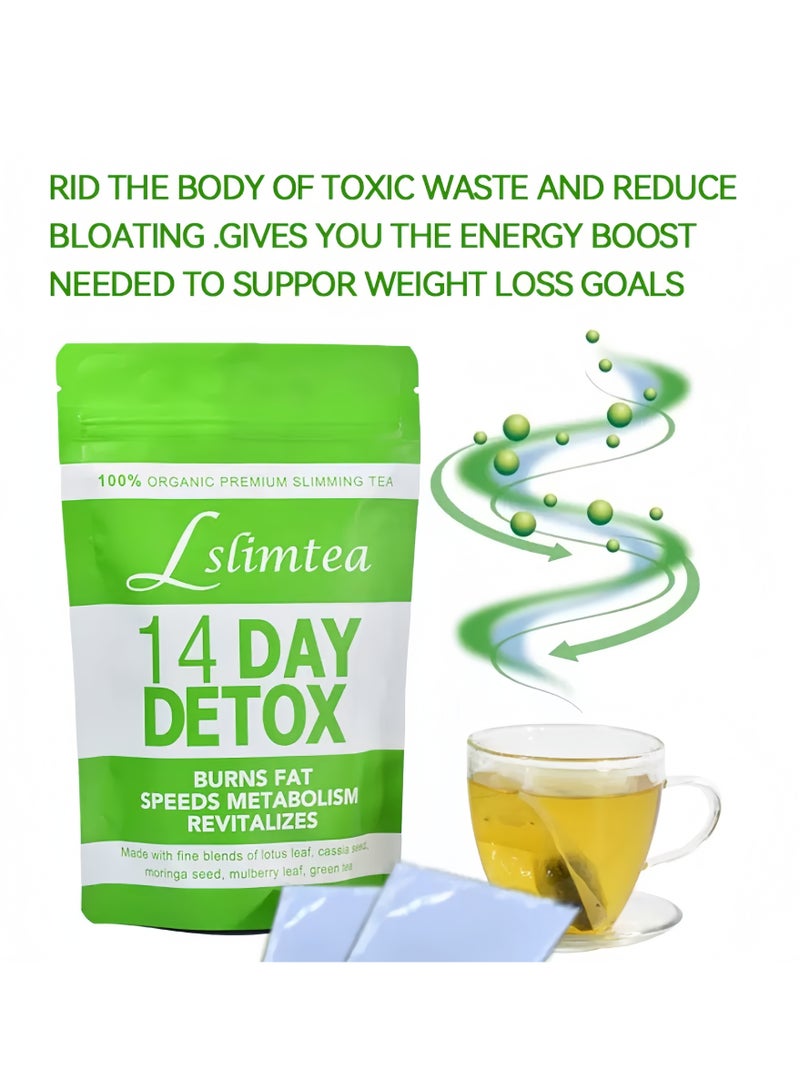 Wins Town Detox Tummy Tea Bags Support Healthy Digestive And Metabolism 14 Bags - Image 3