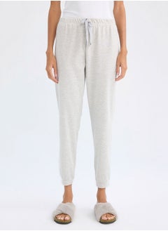 DeFacto Fall In Love Regular Fit Drawstring Elasticated Hem Pajama Bottoms  - Image 1