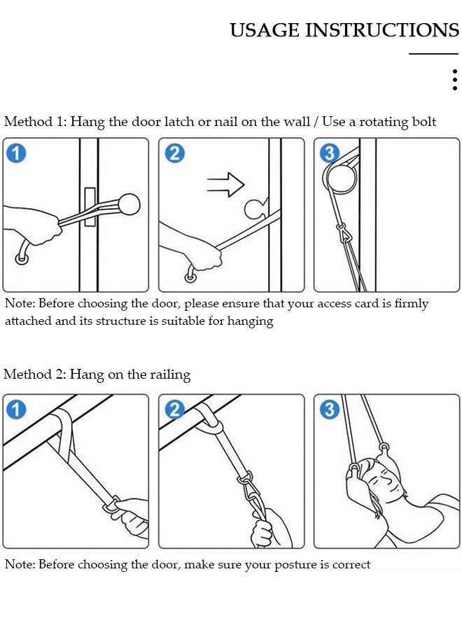 DUNISO Original Neck Hammock Portable Cervical Traction Device for Neck Pain Relief and Relaxation - Image 5