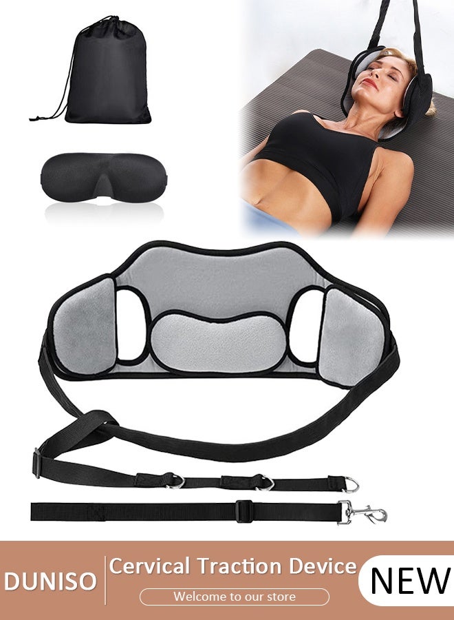 DUNISO Original Neck Hammock Portable Cervical Traction Device for Neck Pain Relief and Relaxation - Image 1