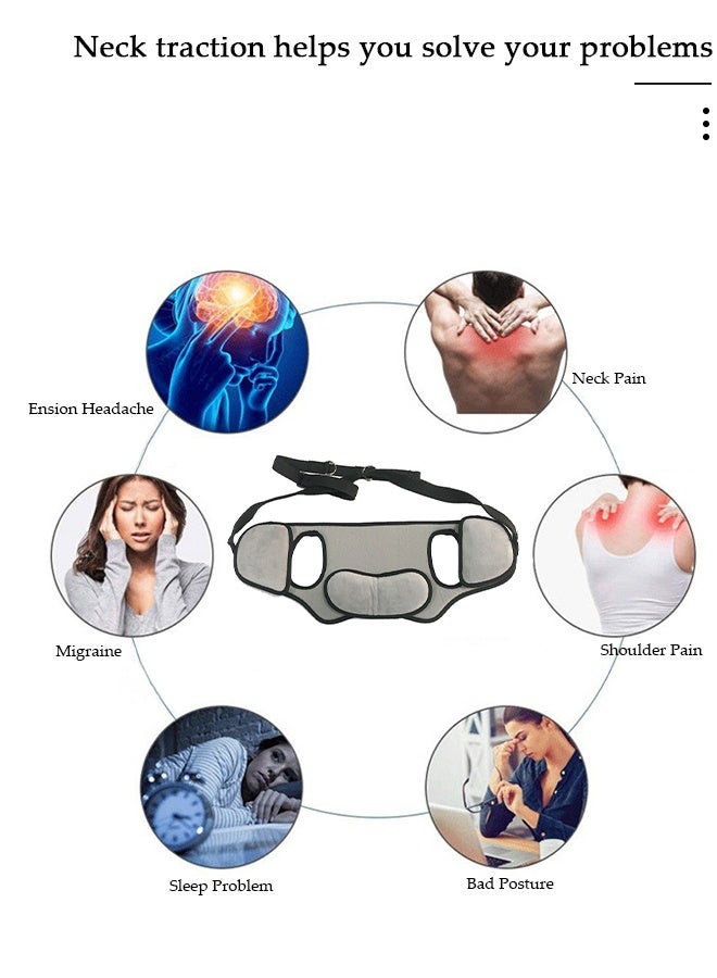 DUNISO Original Neck Hammock Portable Cervical Traction Device for Neck Pain Relief and Relaxation - Image 2