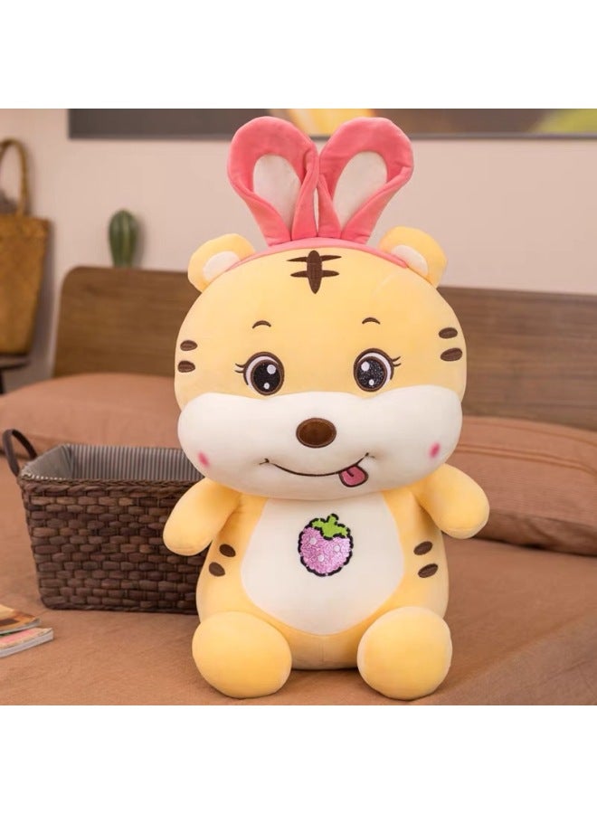 Product 10 Inch 40cm Grab Machine Doll Net Red Plush Toy Doll Children Sleep With Pillow Push Gift Wholesale-Color:Cute Tiger-Height:30cm-40cm Color Random - Image 1