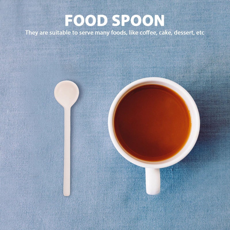 Ceramic Coffee Spoons Long Handle Retro Stirring Spoons for Coffee Dessert Home Set - Image 4