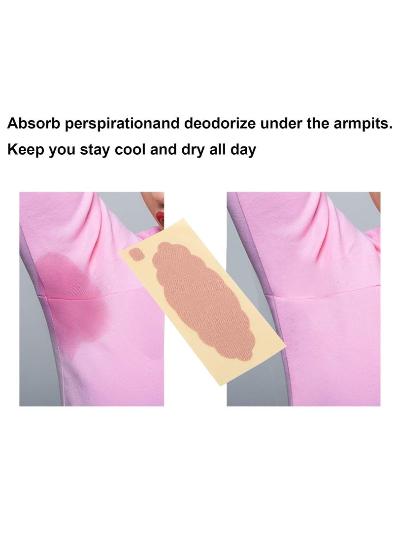 HURRISE Underarm Sweat Absorbing Pads Unisex Disposable Armpit Patches For  Anti Perspiration Perspiration Fight Hyperhidrosis Underarm Sweat Sticker  - Image 5