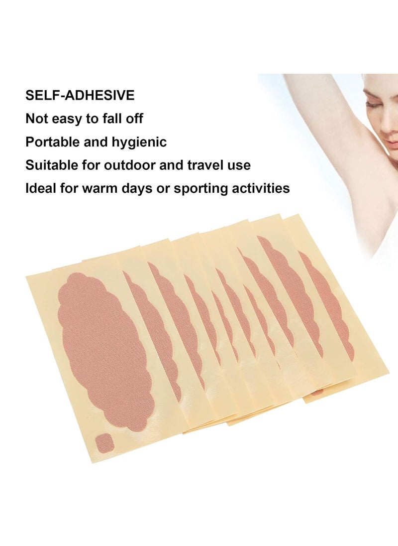 HURRISE Underarm Sweat Absorbing Pads Unisex Disposable Armpit Patches For  Anti Perspiration Perspiration Fight Hyperhidrosis Underarm Sweat Sticker  - Image 2