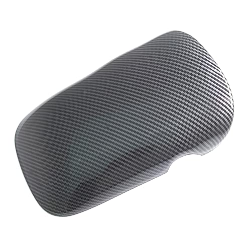 AOKIO ABS Interior Center Console Armrest Storage Box Cover Trim for Ford Mustang Accessories 2015 2016 2017 2018 2019 2020 2021 2022 2023 2024 (Carbon Style) - Image 2