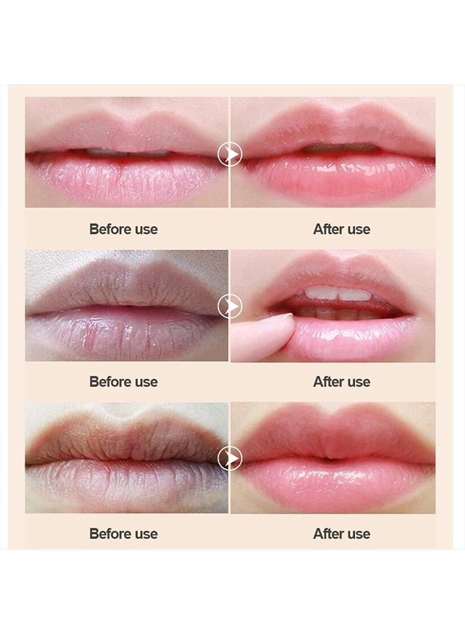 VEZE Lip Masks 20 Pcs, Mask for Dry Lip, Sheets, Collagen Skin Care, Crystal Pads Moisturizing, Anti-Wrinkle, Anti-Aging, Firms & Hydrates Lips, Sleep Pink Count (Pack of 1)  - Image 4