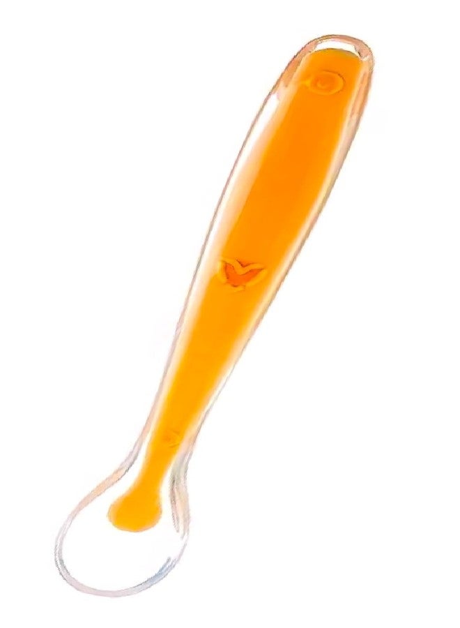 Ilsha® Cute Baby Soft Silicone Temperature Sensing Feeding Spoon Tableware Utensils for Children (Multi-Color) (1) - Image 1