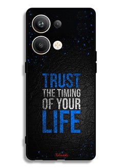 Tolwak Oppo Reno9 Pro Plus 5G Protective Case Cover Trust The Timing Of Your Life  - Image 2