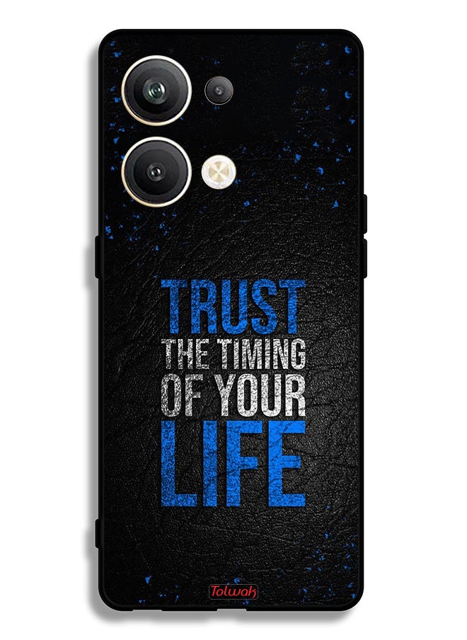 Tolwak - Oppo Reno9 Pro Plus 5G Protective Case Cover Trust The Timing Of Your Life - Image 1