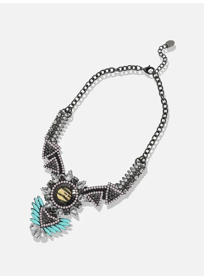 SOHI Designer Statement Stone Artificial Necklace Jewellery