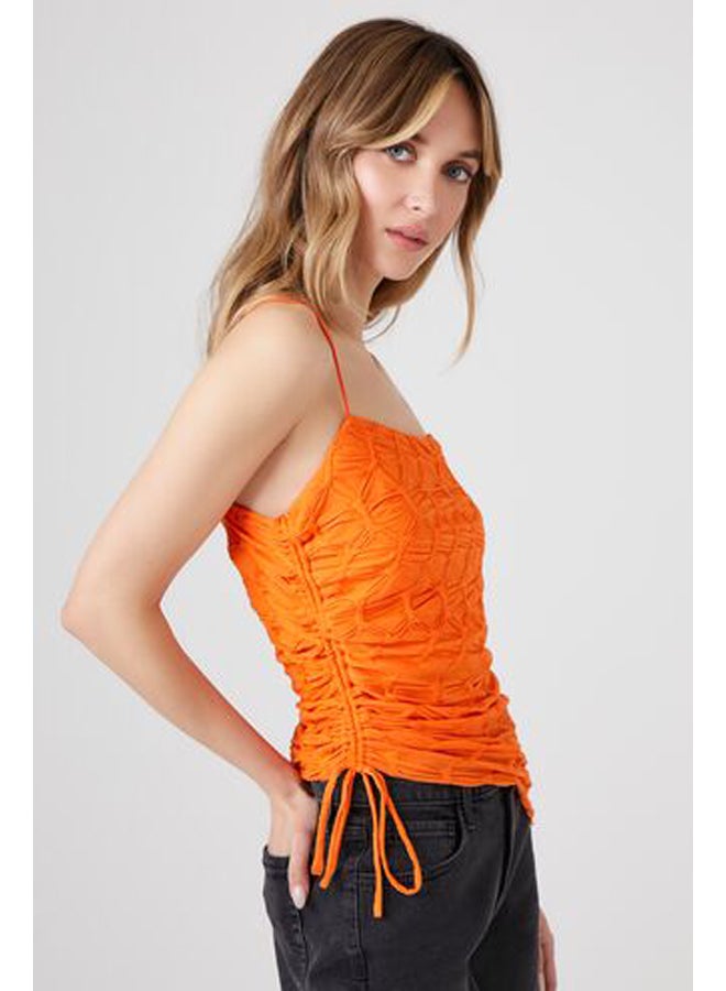 FOREVER 21 Asymmetrical Drawstring Cami - Image 2