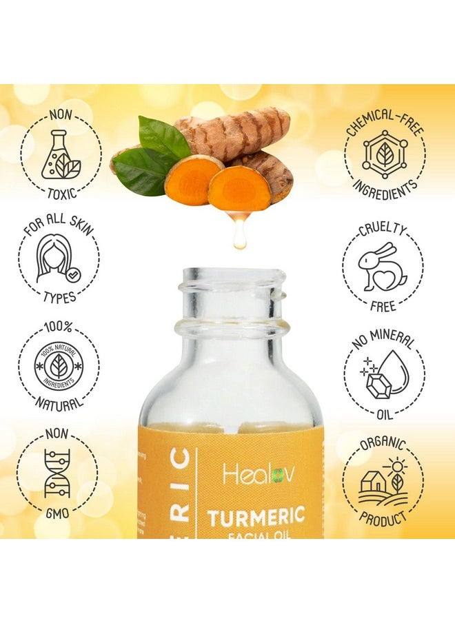 Turmeric Oil For Face & Body All Natural Turmeric Skin Brightening Oil For Dark Spots Turmeric Facial Repair Serum Cleanses Skin Fights Acne Evens Tone Heals Scars Turmeric Serum For All Skin - pzsku/Z316B67002FF278ED8A43Z/45/_/1719247003/e717aae6-335d-47fc-aff4-bdaf6b5ad103