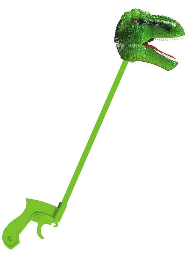 Safari Ltd. Green T-Rex Snapper - 18" Dinosaur Grabber Toy for Boys, Girls, and Kids Age 3+ - Image 1