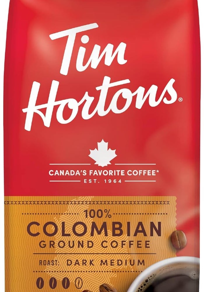 Tim Hortons قهوة مطحونة متوسطة-داكنة من تيم هورتونز الكولومبية - Image 1