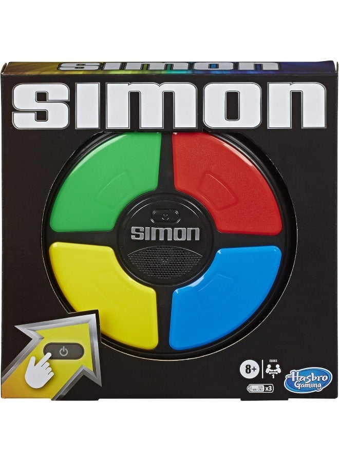 Hasbro Games Simon Game, Handheld Games for Kids, Electronic Games for 1 Player, Ages 8+ - Image 1