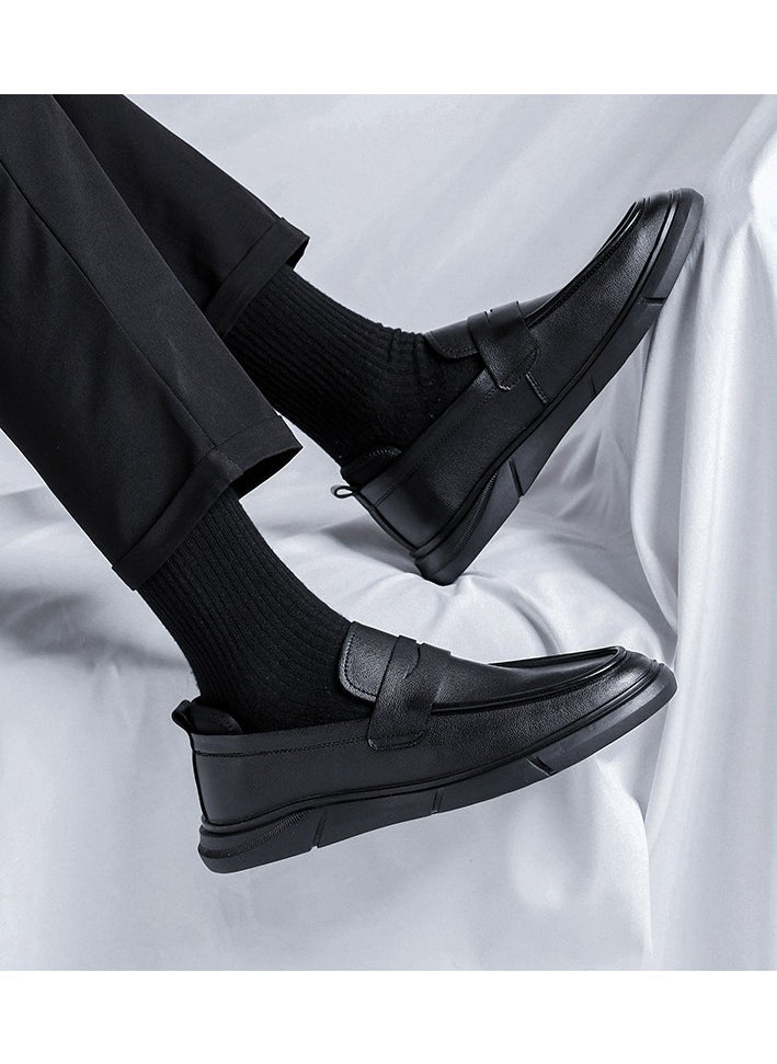Warrior - Versatile Retro Casual Leather Shoes - Image 1