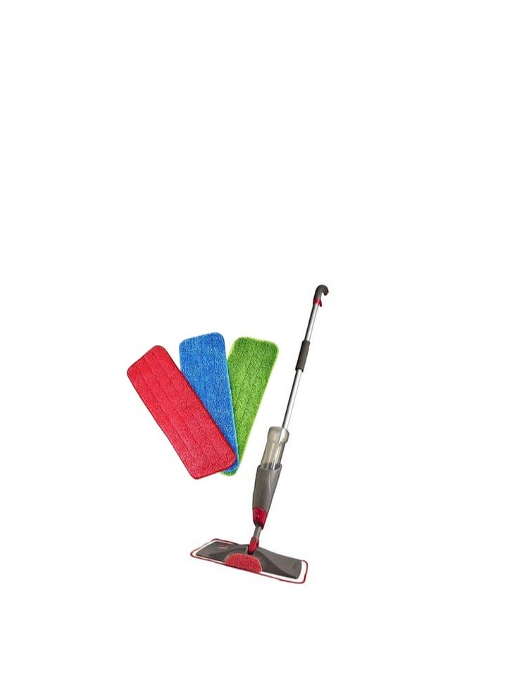 Magic Spray Mop Grey/Red Totally 3 spare parts - Image 1