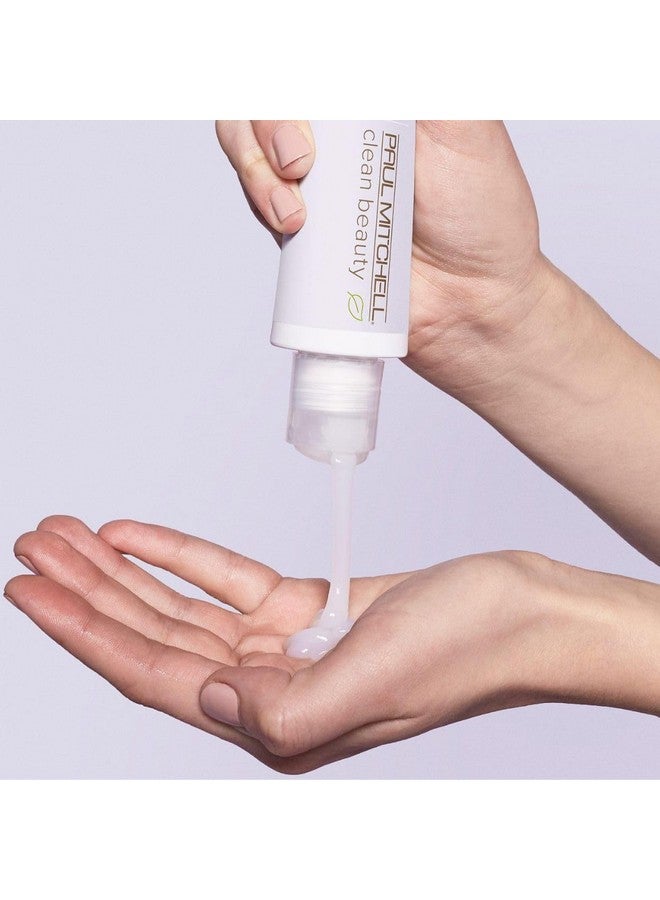 بول ميشيل علاج بول ميتشل كلين بيوتي ريبير بدون شطف، بلسم بدون شطف، يعيد خصلات الشعر، للشعر التالف والهش، 5.1 أونصة سائلة. - Image 2