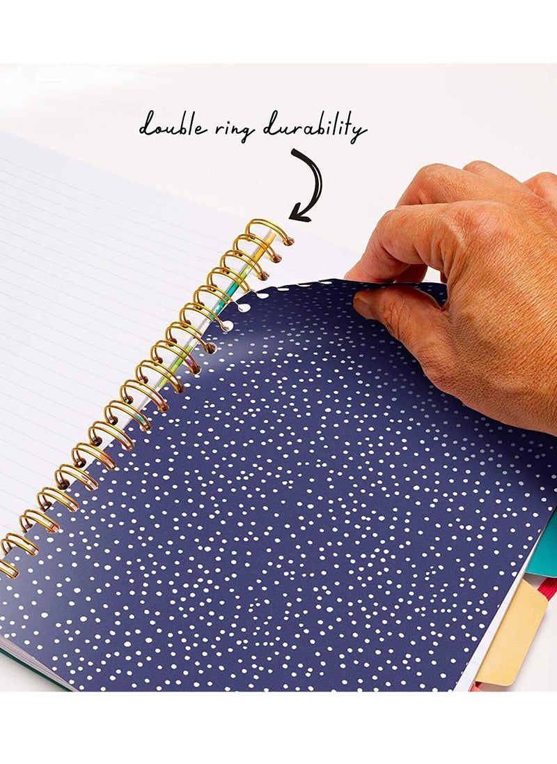 Pukka Pad B5 Size Floral Love Project Notebook With Four Divisions  - Image 4