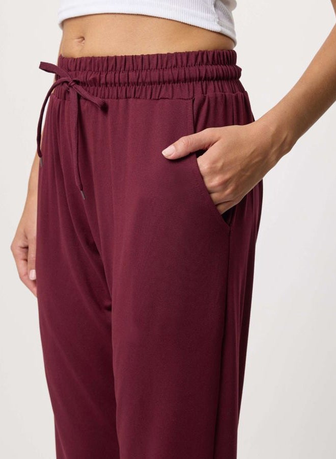 REALESSENTIALS 3 Pack: Women's Ultra-Soft Lounge Joggers Sweatpants Athletic Yoga Pants with Pockets (Available in Plus), Set 17, XL - Image 4