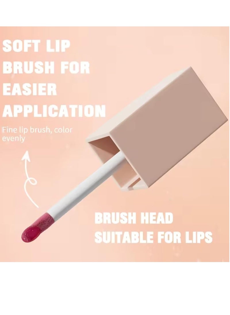 HelloKiss Ultra Glossy Lip Gloss Moisturizing Plump Moist Soft Lip Lifter Gloss Light Fine Texture Lipstick Lip Color Lip Oil Lip Gloss Plumper Volumizing lip Makeup Lip Gloss Oil 03  - Image 3