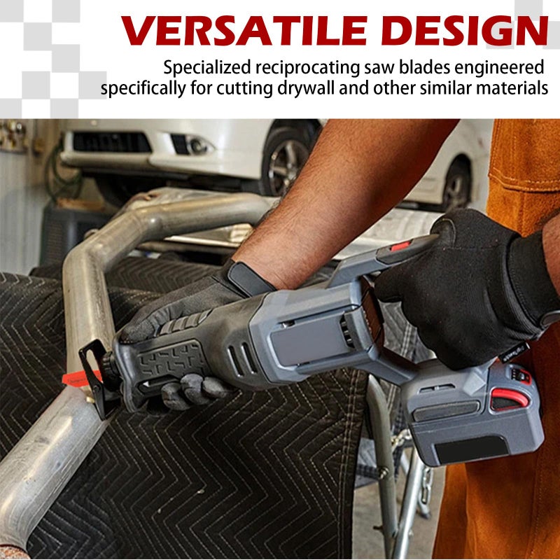 Verplexter 2-Pack Reciprocating Saw Blades for Drywall and Plaster Cutting - Image 4