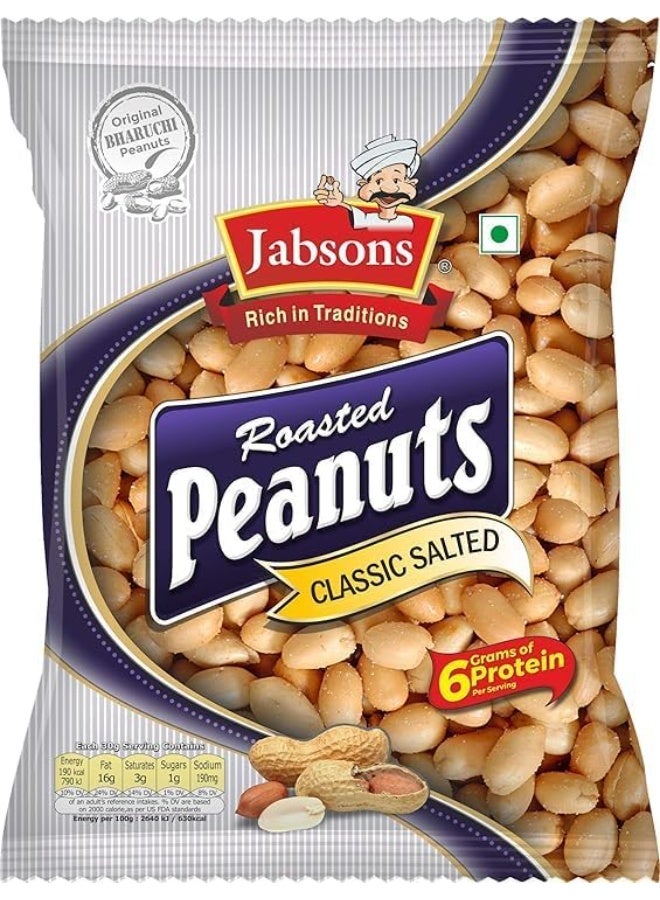 Jabsons Assorted Peanuts Traditional Indian Flavored Snack (Pack of 6) - Image 3