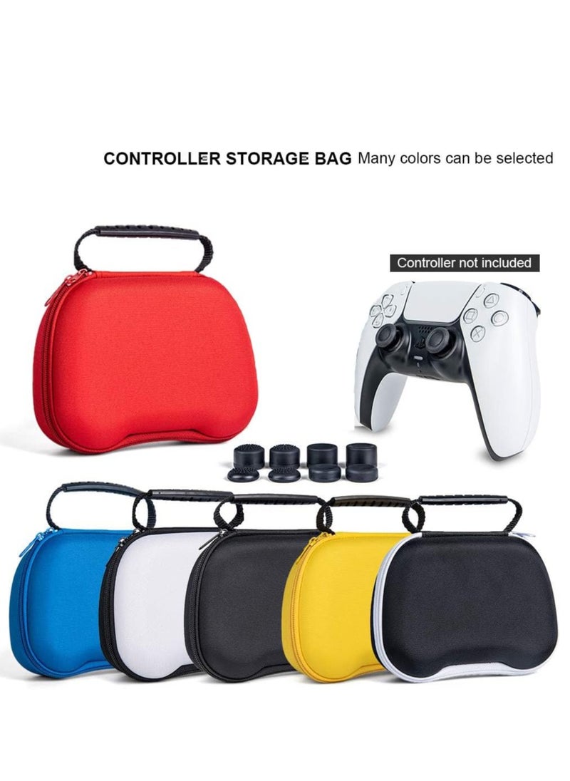PS5 DualSense Controller Carry Case PS5 Controller Storage Bag Travel Carrying Case Holder Shockproof Protective Hard Case for PlayStation 5 DualSense Controller