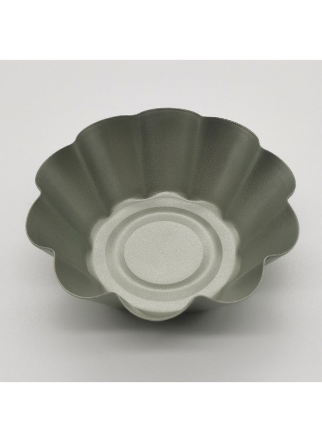 Round Egg Tart Mould Thickened Carbon Steel Non-stick Flower Egg Tart Cup Holder Baking Pudding Cake Mould-Specifications - Image 4