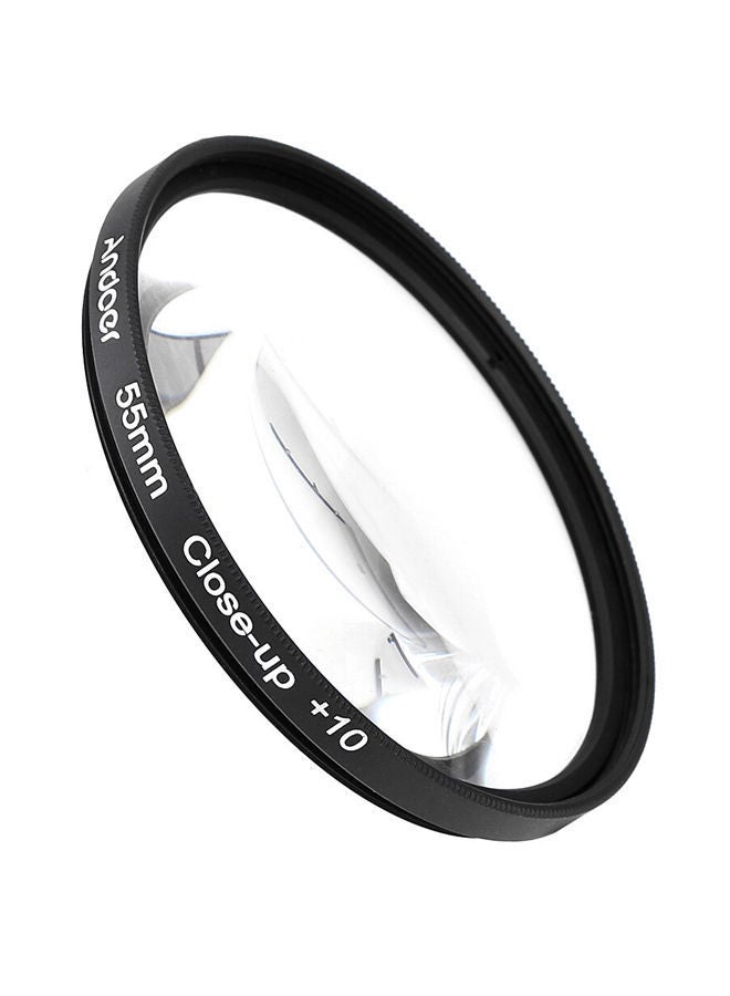 NIBEMINENT Macro Close-Up Lens Filter Set Black/Clear  - Image 4