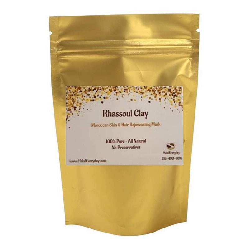 Rhassoul Clay  Ghassoul Clay 1 Lb  Moroccan Lava Clay  Detoxifying and Rejuvenating clay by SaaQin