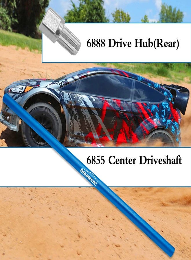 OGUNKE RC Aluminum Alloy Driveshaft Perfect Upgrade for Traxxas 4X4 Center Driveshaft (Blue) - Image 5