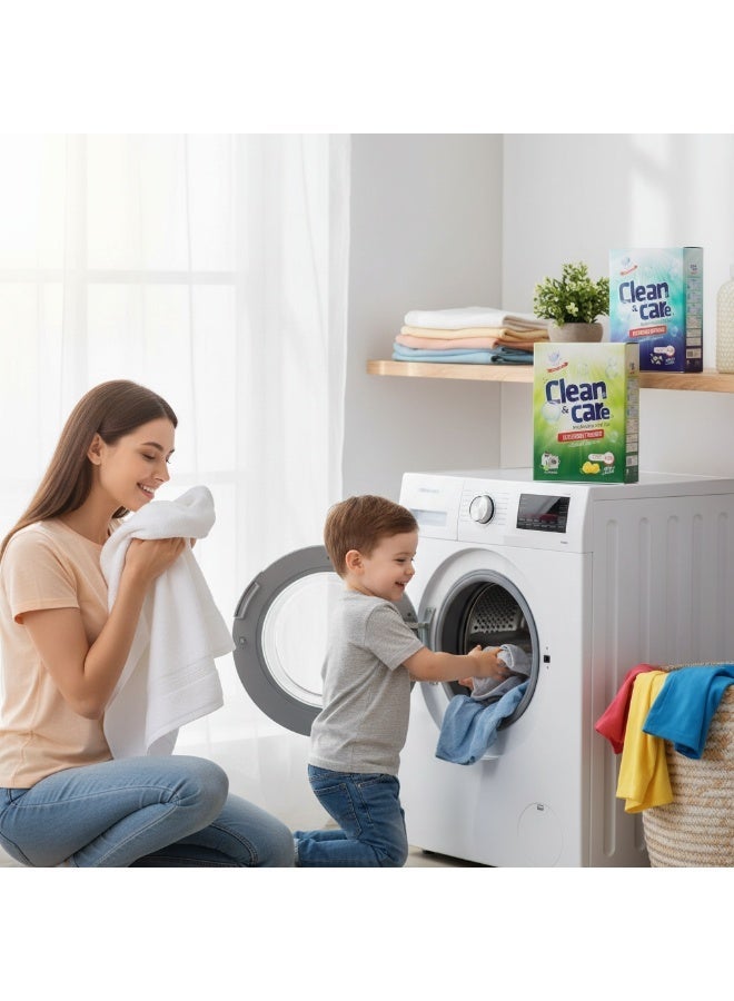 Clean and Care Clean & Care Detergent Powder 5kg Combo Set includes 2.5kg Lemon & 2.5kg Jasmine Advanced Stain Removal & Brightening with Joy for Top & Front Load Machines - Image 5